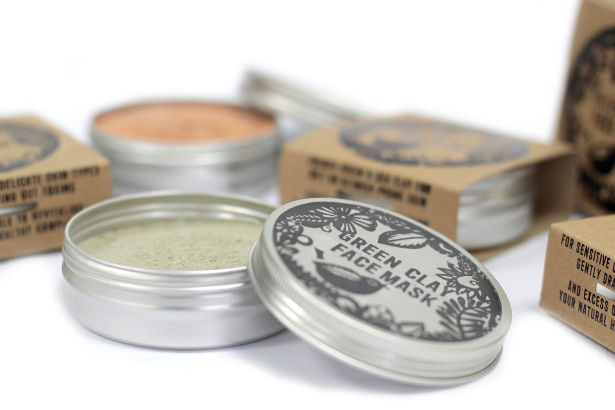 Agnes + Cat Fuller's Earth Face Mask - Close-up detail - ORIVON Collection