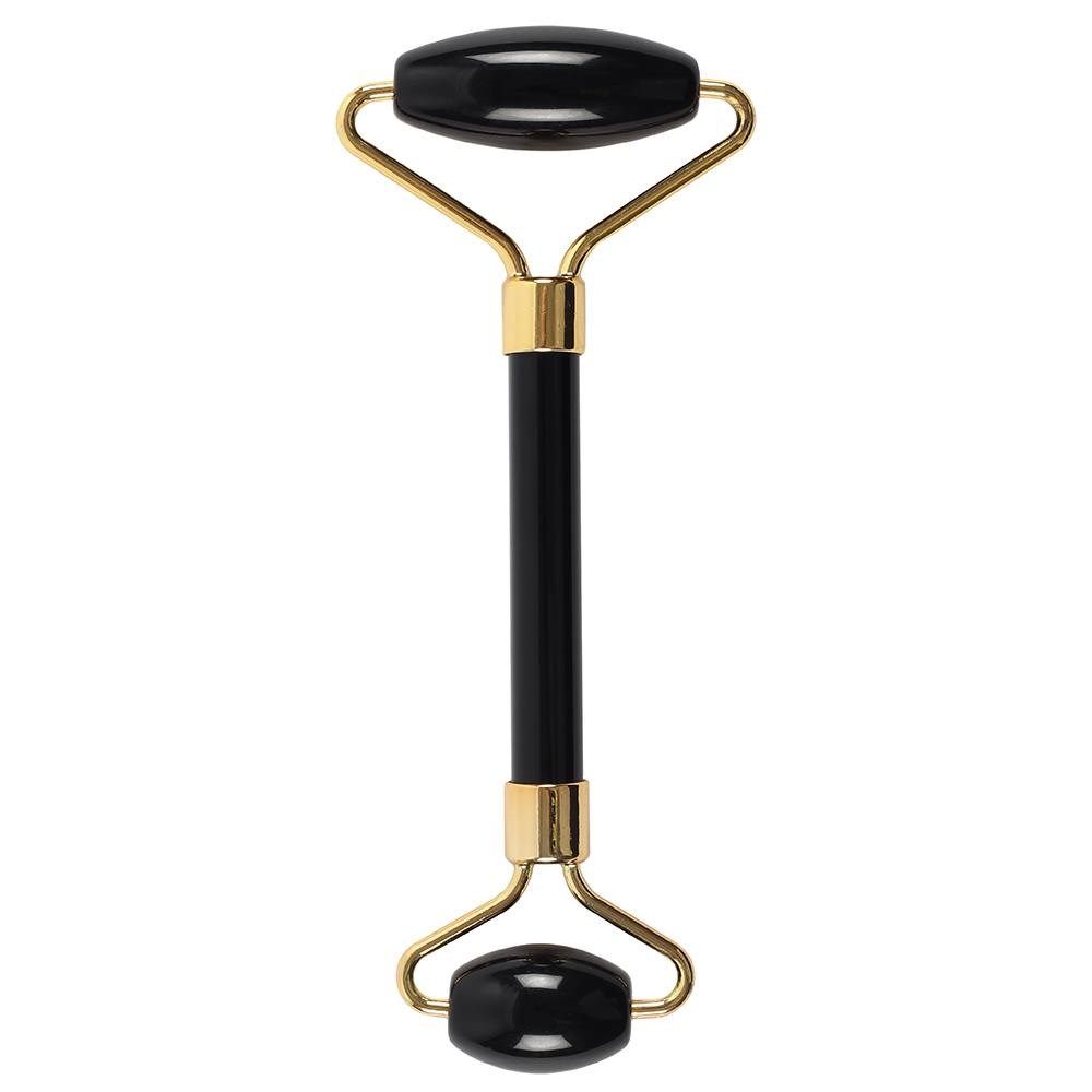 Gemstone Face Roller - Black Obsidian - ORIVON Collection