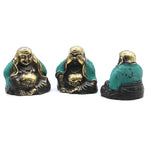 Set of 3 - See No, Hear No, Speak No Evil Buddha