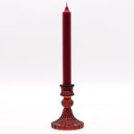 Vintage Dinner Candle Holder - Vampire Red