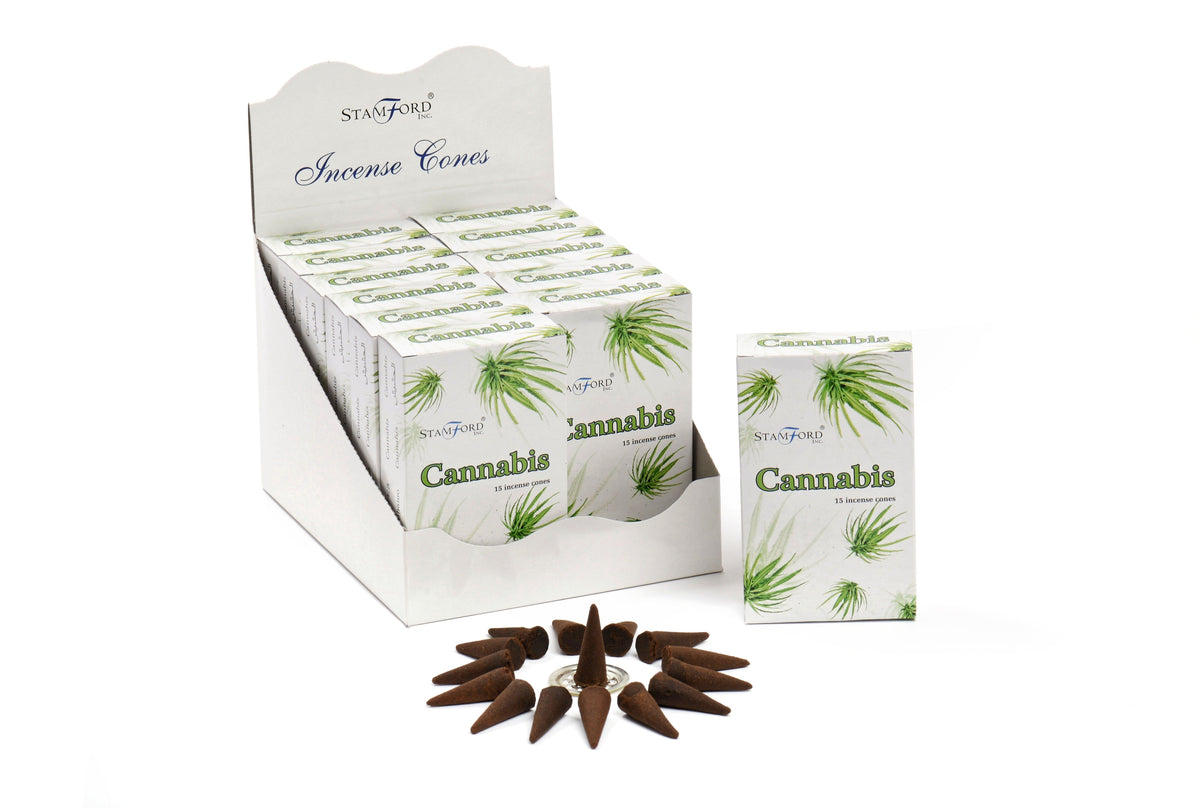 Cannabis Stamford Premium Incense Cones
