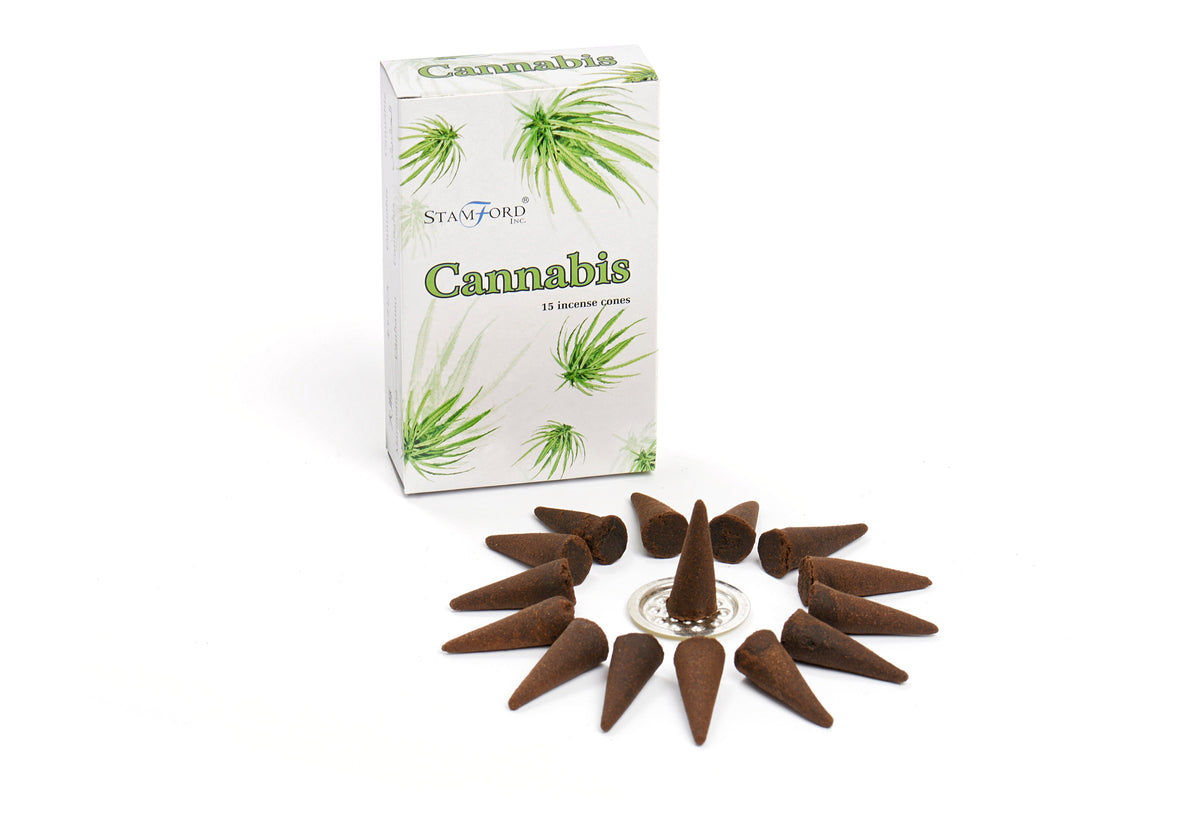 Cannabis Stamford Premium Incense Cones