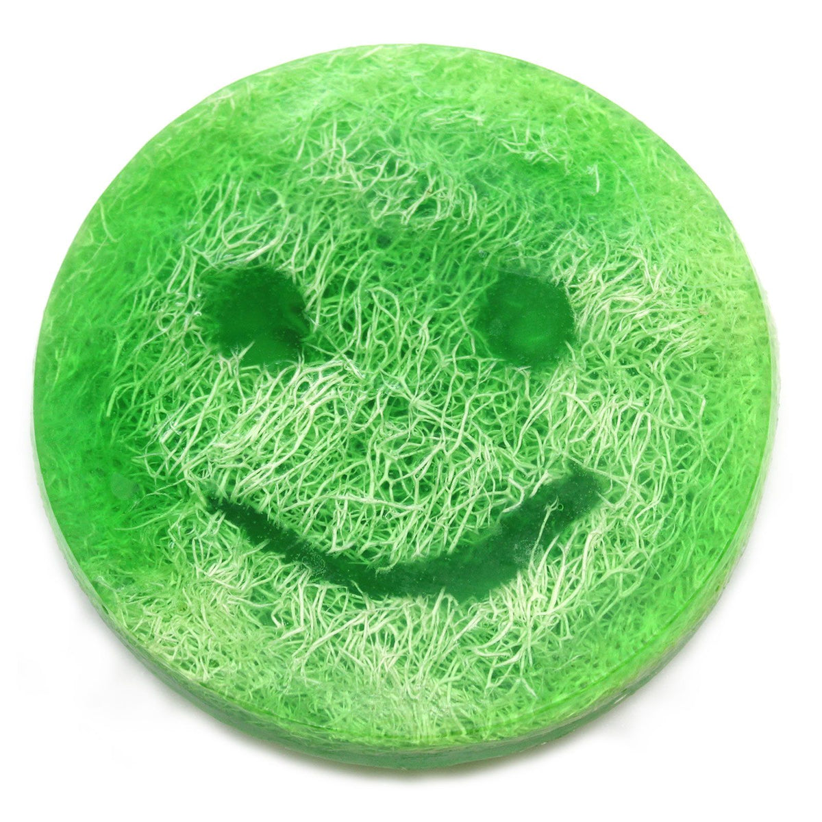Mango scrub soap, front view