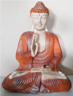 Hand Carved Buddha 40cm - Teaching Transmission