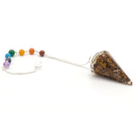 Orgonite Power Chakra Pendulum – Tiger's Eye