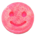 Bubblegum scrub soap, front view