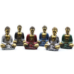 Gold Mini Buddha Set - Assorted Colours