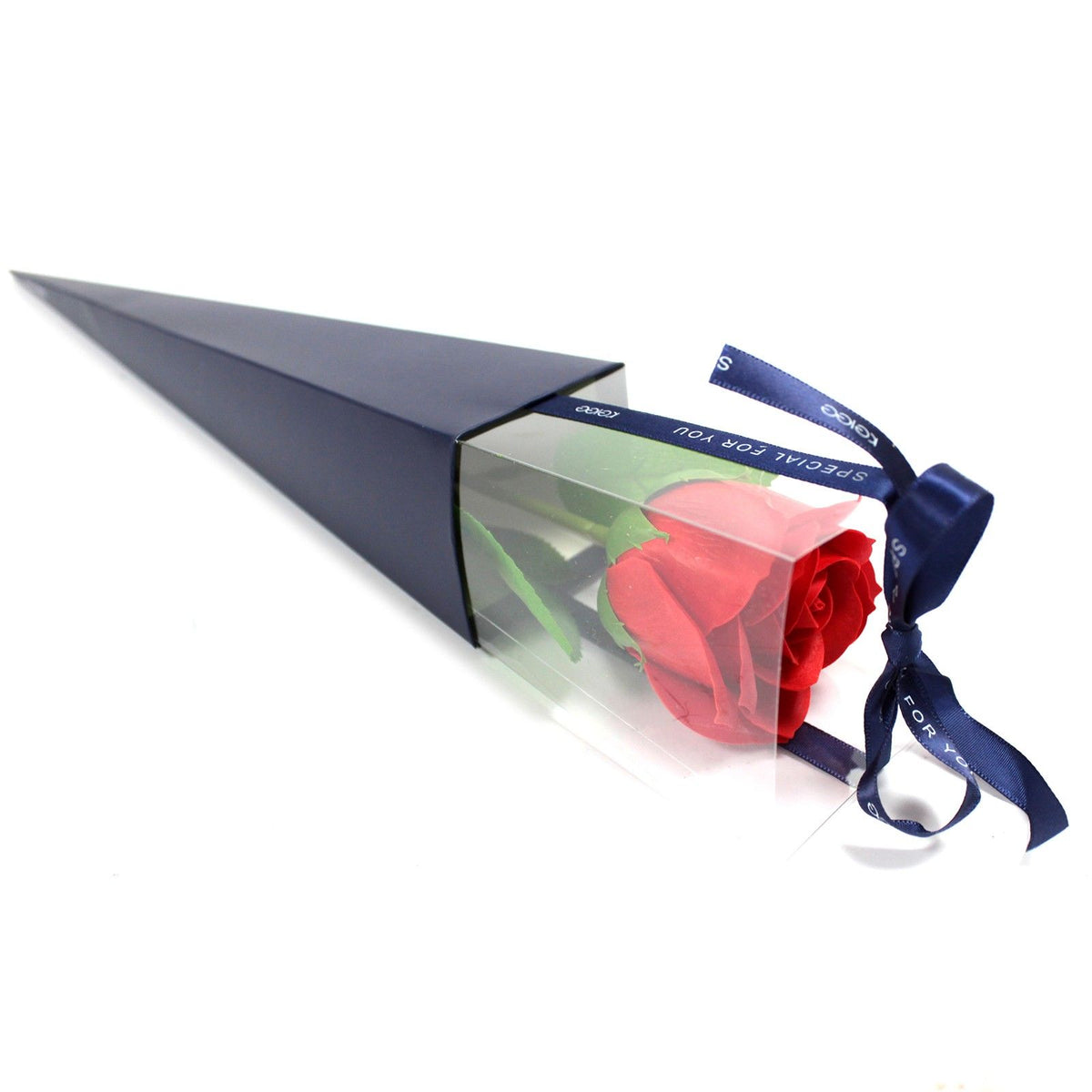 Single Rose - Red Rose - Front view - ORIVON Collection