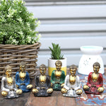 Gold Mini Buddha Set - Assorted Colours