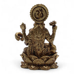 Brass Miniature Gods - Saraswati 52gms 49mm