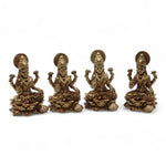 Brass Miniature Gods - Laxmi 52gms 49mm