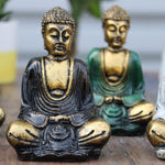 Gold Mini Buddha Set - Assorted Colours