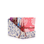 Floral Print Cotton Bound Notebooks 7x10cm