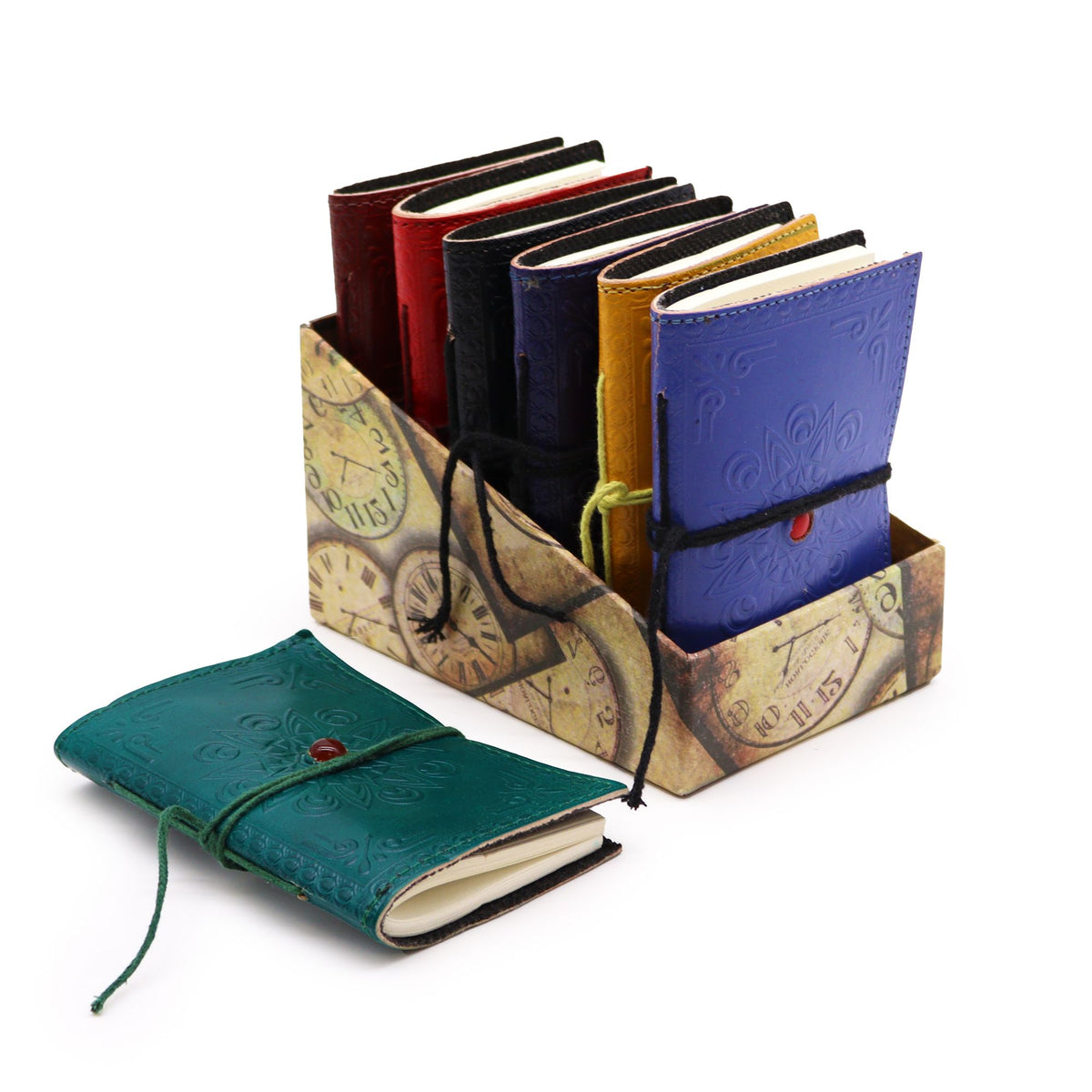 Assorted Gemstone Chakra Notebooks 9x13cm